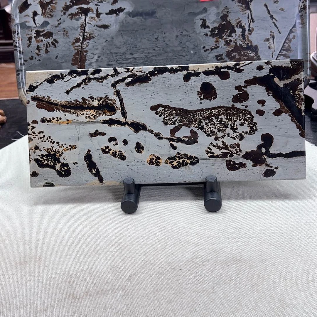 广西石广西天然国画石