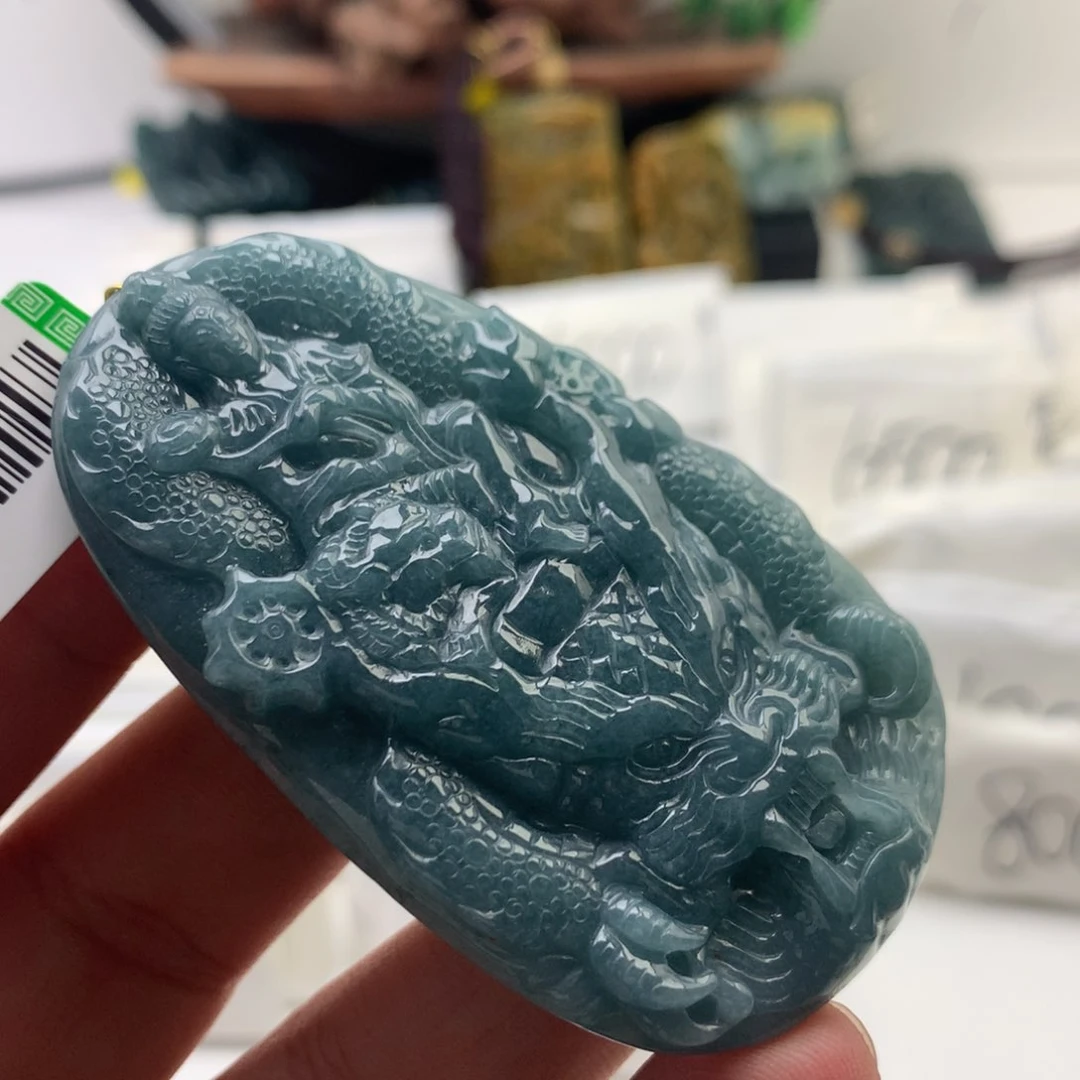 颈饰未镶嵌翡翠文殊