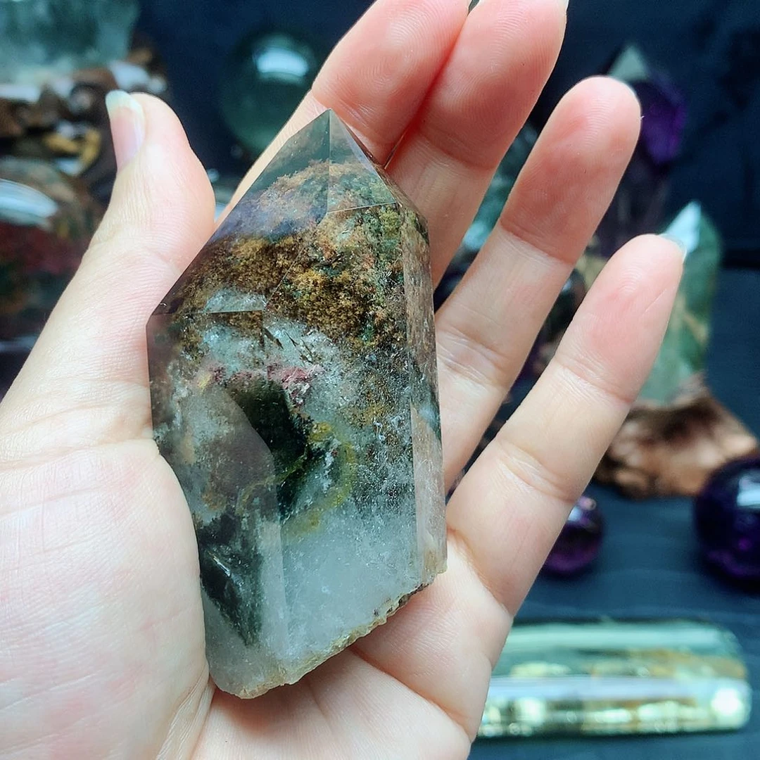 水晶珠宝半成品未镶嵌一*