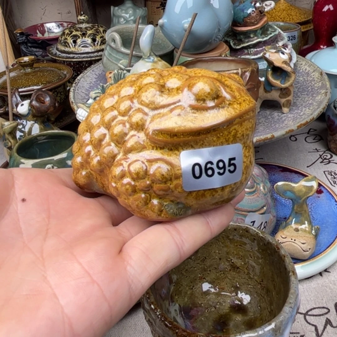 钧瓷杯子窑口自播原矿钧瓷