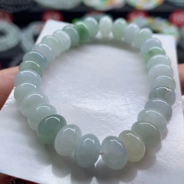 未镶嵌手链翡翠卡9.5