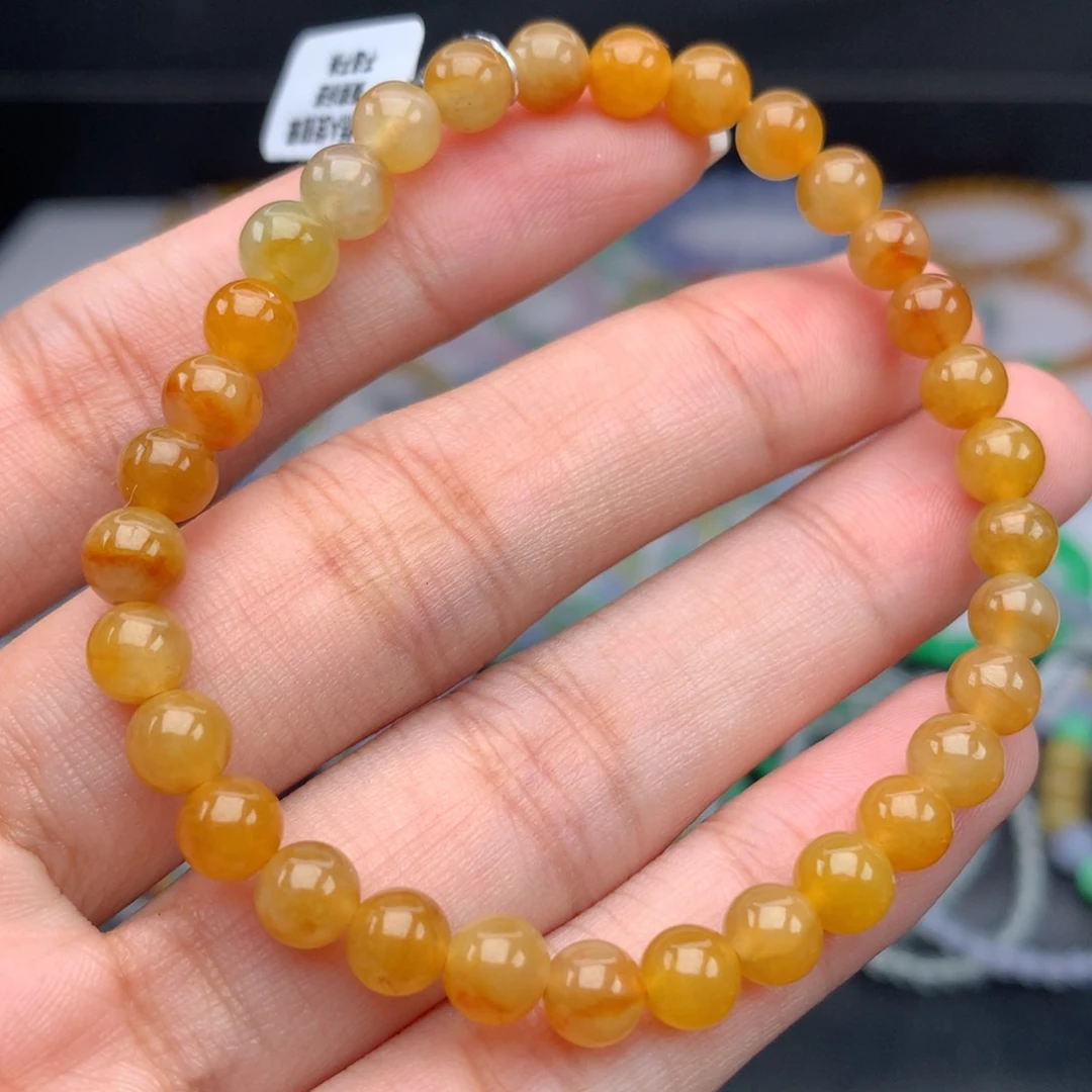 翡翠手链未镶嵌卡