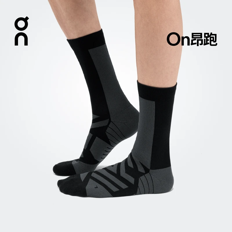 Performance High Sock 男款高帮运动袜On昂跑高性能透气
