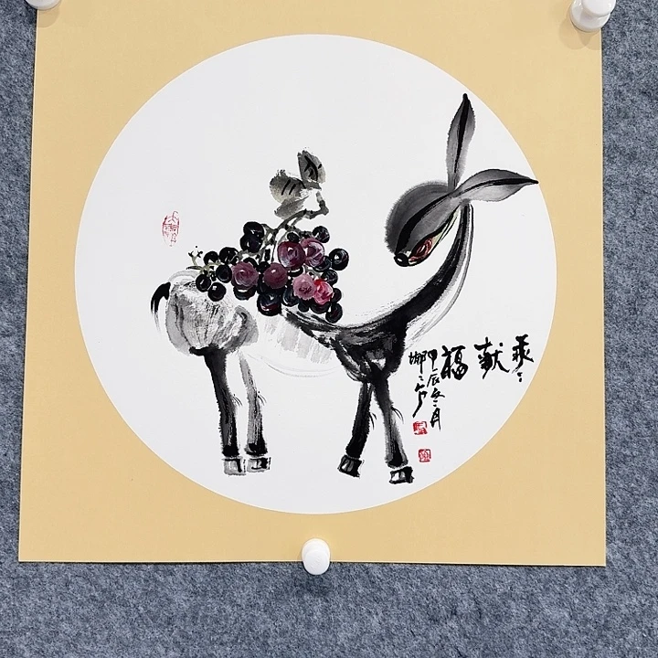 国画花鸟绘画作品
