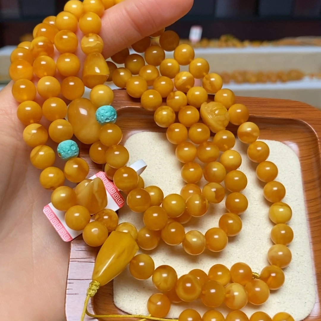 【闪购商品】未镶嵌颈饰蜜蜡项链