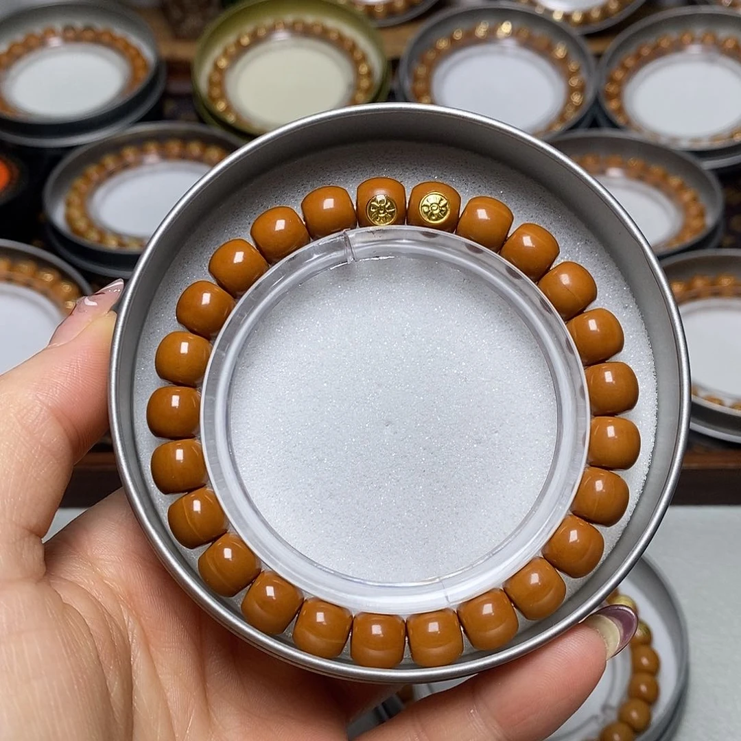 猴头核桃手串319号93左右18K双标小老型全品