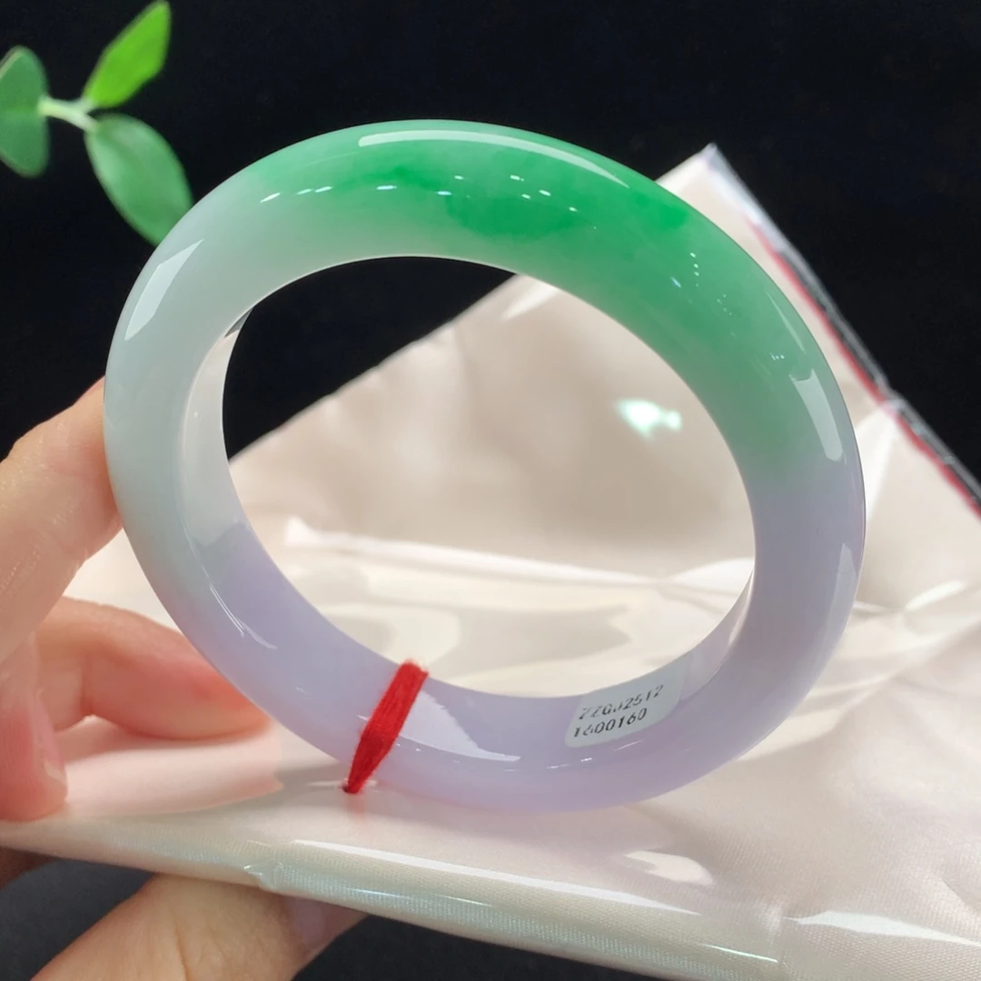 翡翠未镶嵌手镯0160