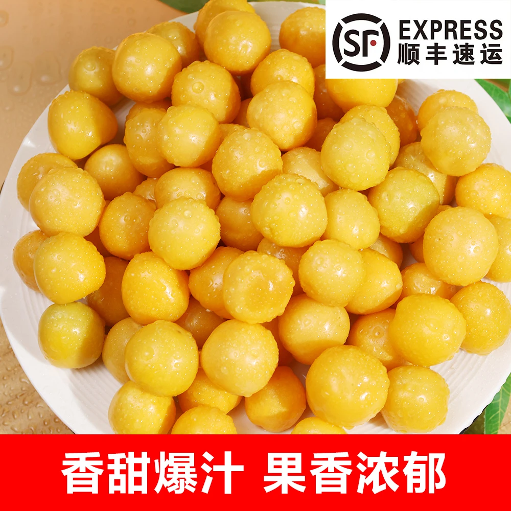 布鲁士【顺丰包邮】自然熟姑娘果灯笼果爆汁新鲜黄姑娘果采摘菇娘果