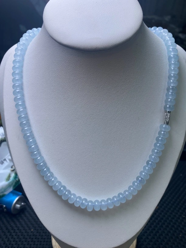 8mm天青冻精美算盘妈妈链-430