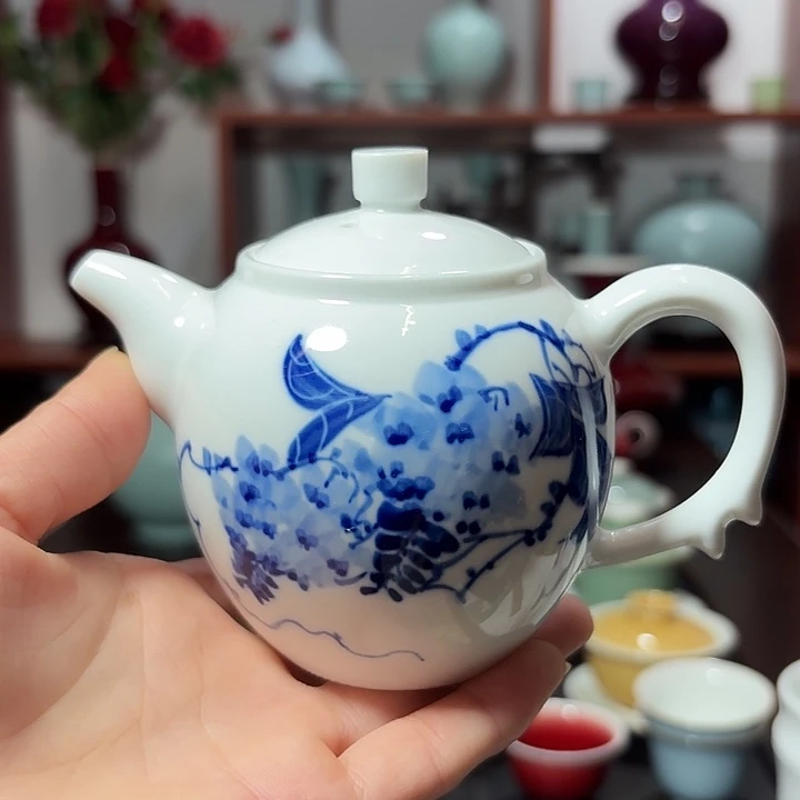 陶瓷景德镇高温陶瓷茶壶
