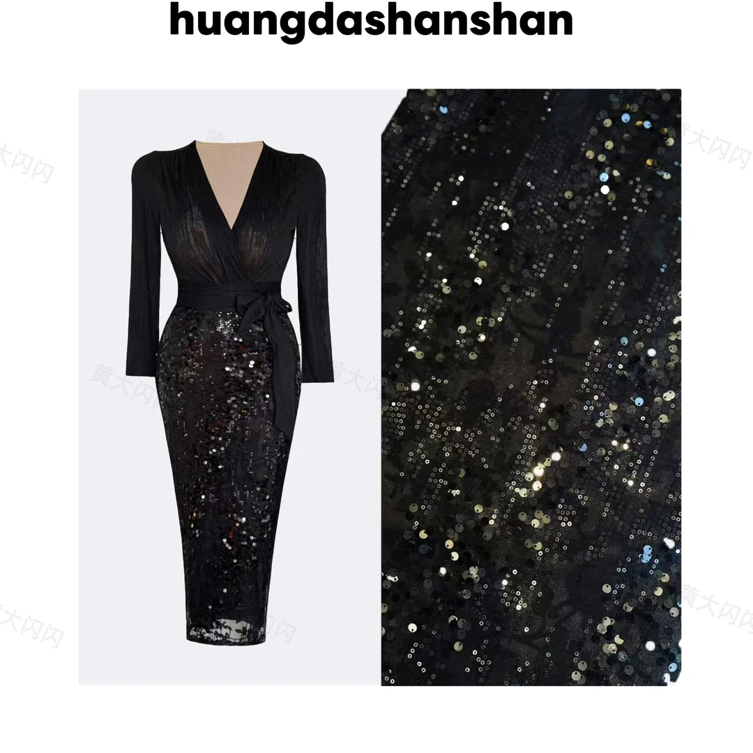 【HDSS】随拍秋冬款纯欲性感显瘦长袖连衣裙ZZT9018