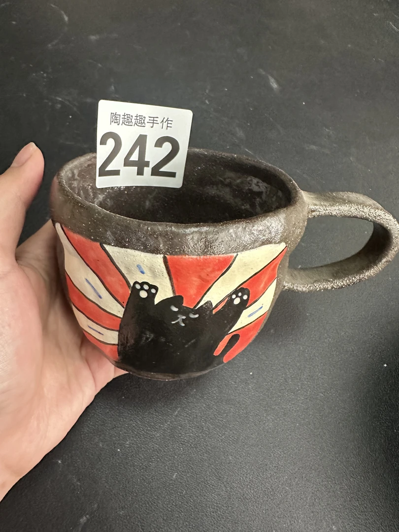 242号手工手绘高温釉下彩