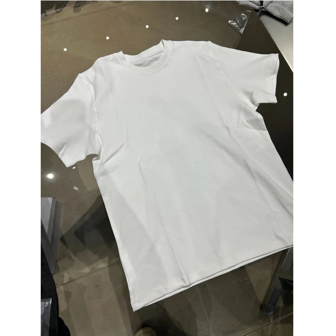 SEE ALSO 纯色宽松圆领短袖男女款休闲百搭oversizeT恤 LD3988