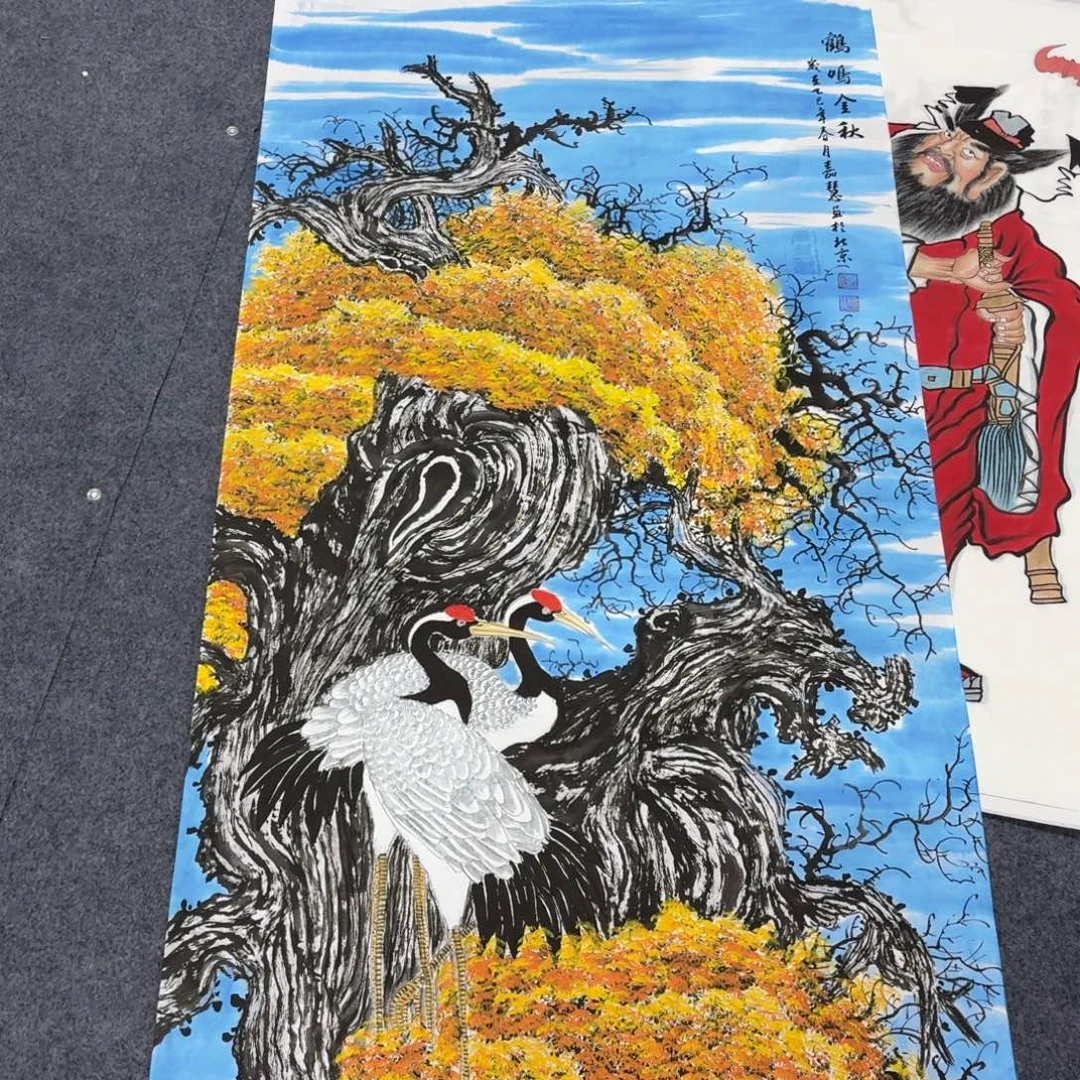 用***3国画140×70画画画画