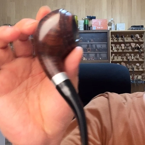 石楠木手工制作烟斗