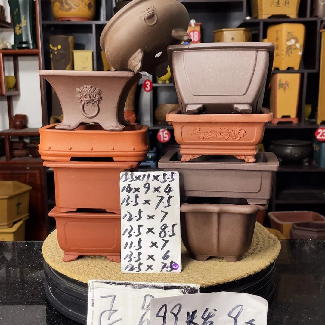 紫砂D-婉秋紫砂花盆