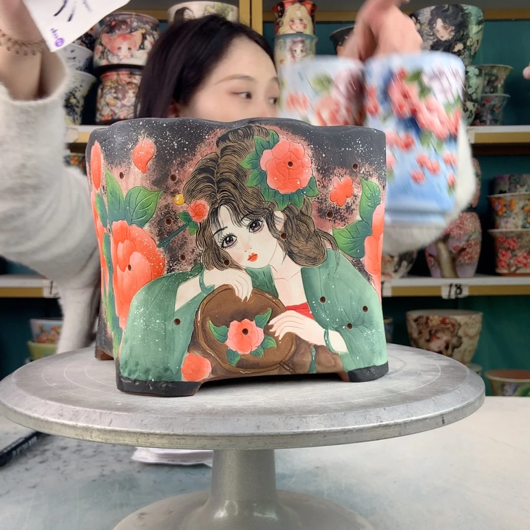 罐景德镇手工瑕疵147