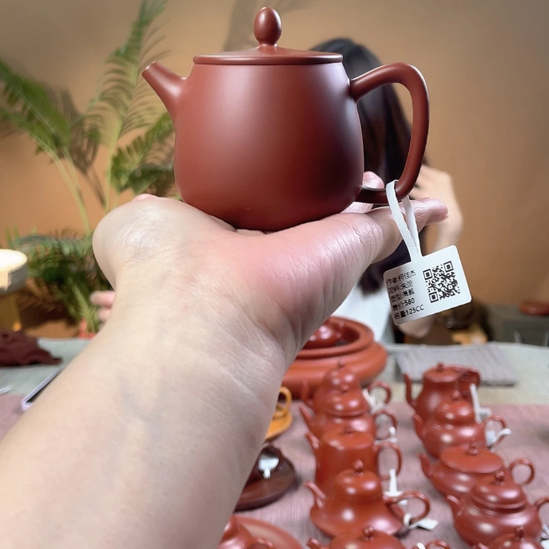 泥塑潮州全手工手拉壶