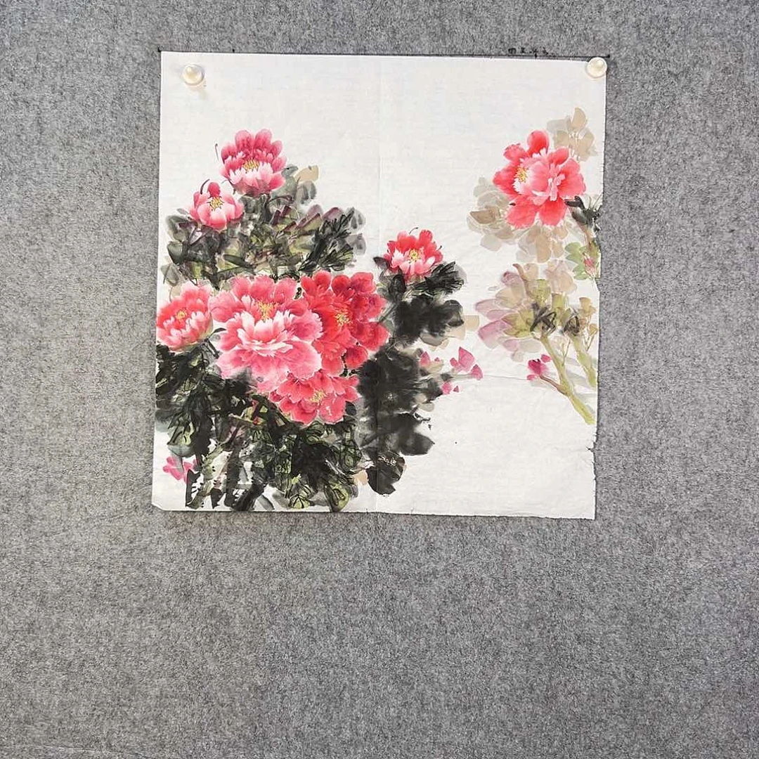 国画127 牡丹等植物资源优势显著突出而