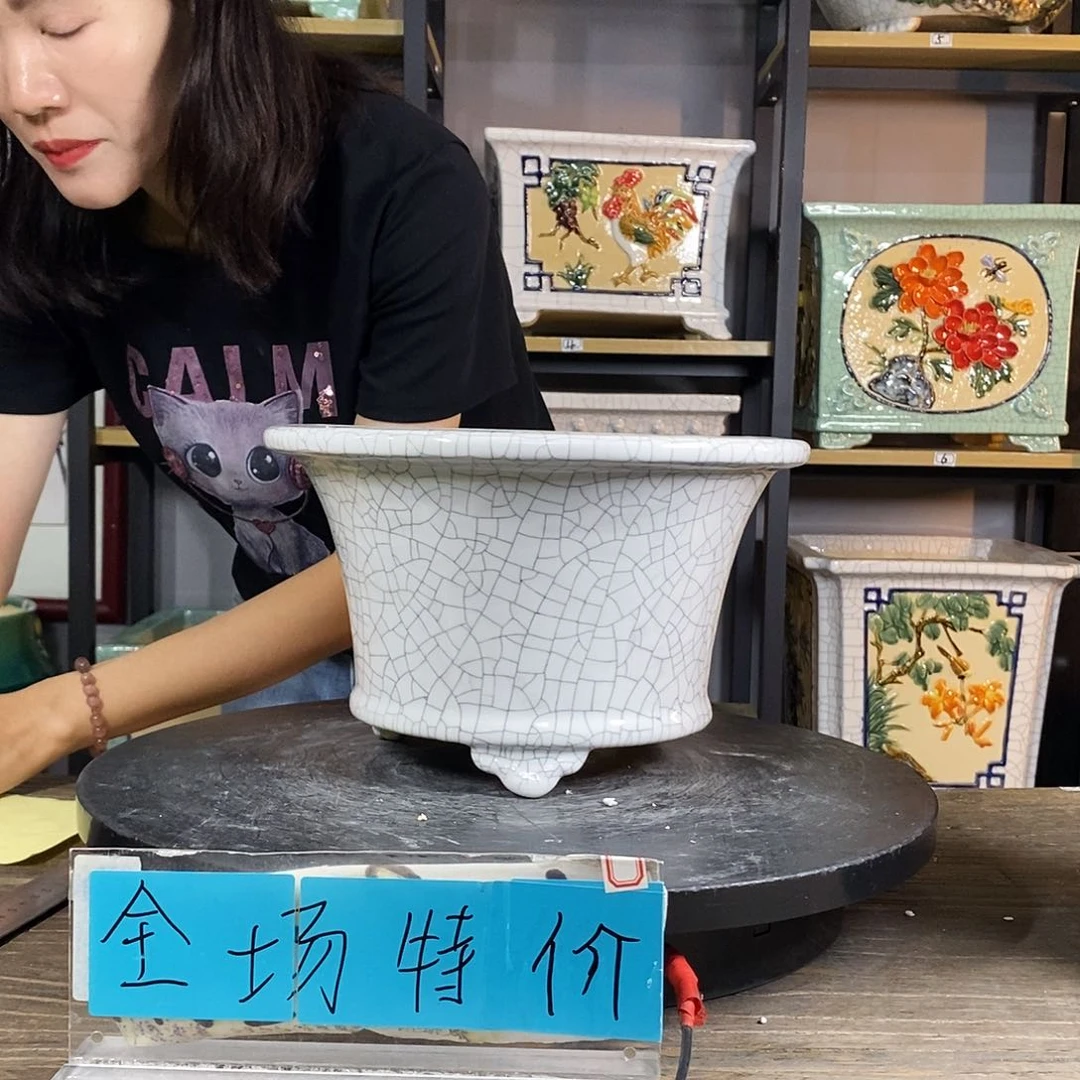 紫砂花盆美***海20。