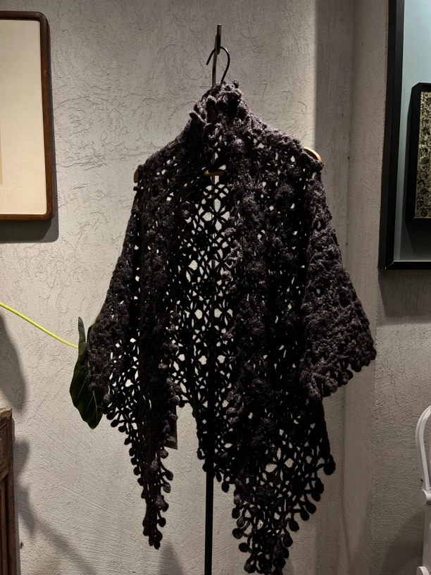 7阁小府～左岸迷香原创钩针围巾23FW7102-1