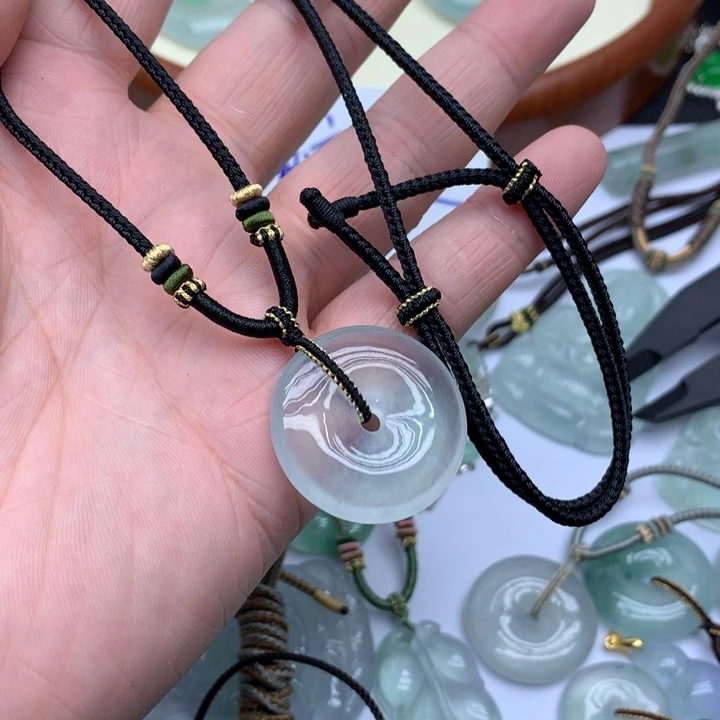 青***上一物一图，平安扣吊坠