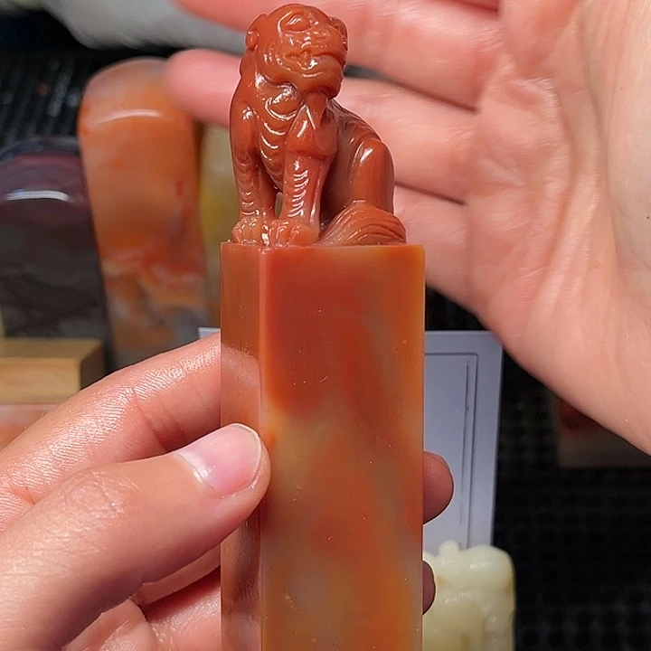 寿山石印石这个我都想了啊