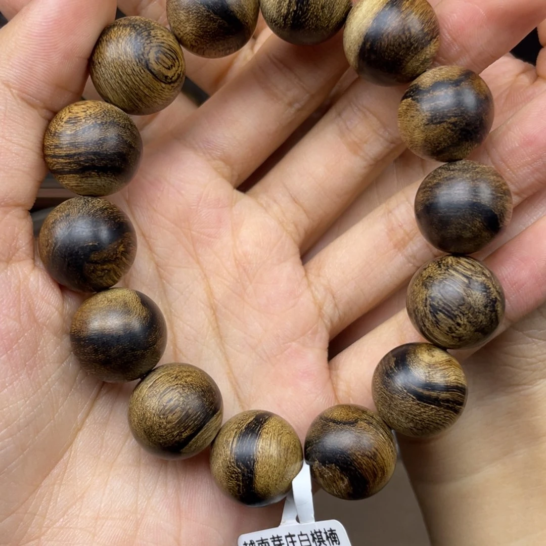 【闪购商品】手串沉香越南芽庄白棋楠虎皮留疤1.6