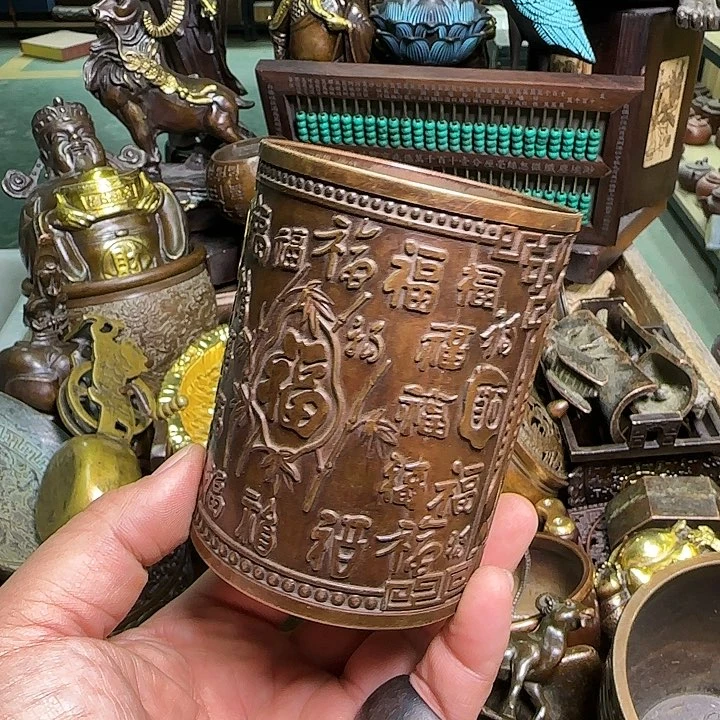 铜器办公室茶室摆件