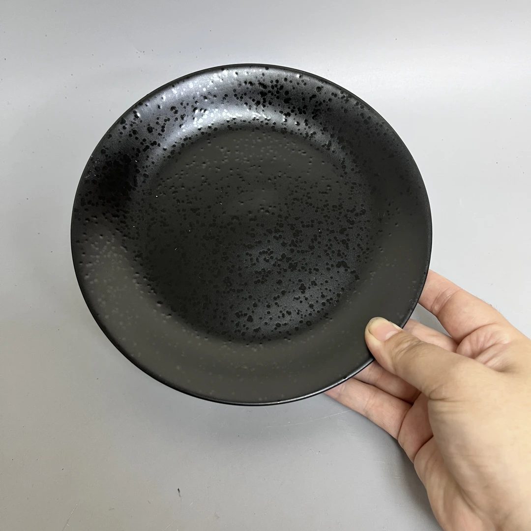 新款【2个】7英寸盘日式复古创意菜盘家用餐盘点心盘蛋糕盘3080微瑕