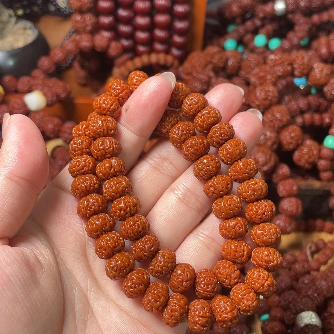 ℳ***ℳ金刚菩提手串六瓣双圈