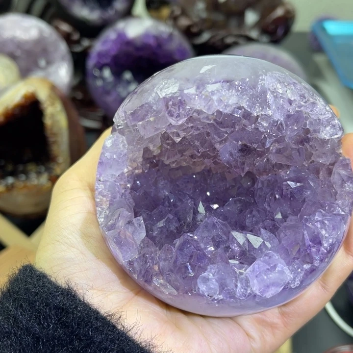 大型摆件（非配饰）紫晶未镶嵌