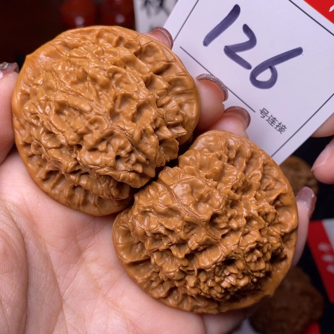 文玩核桃把件126官帽5.0