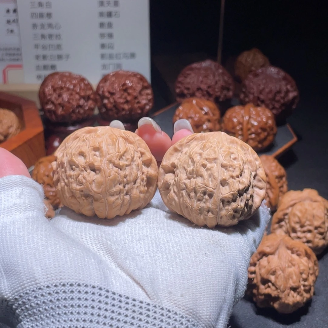 文玩核桃吊坠43.45南瓜墩8007