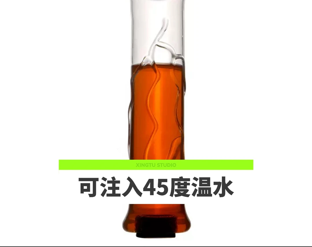 甜梦集：【推荐】空心玻璃植物花标本摆件创意透明可加温水便携摆件