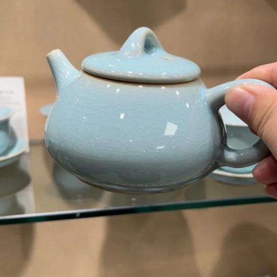 瓷片陶瓷茶具汝瓷茶具