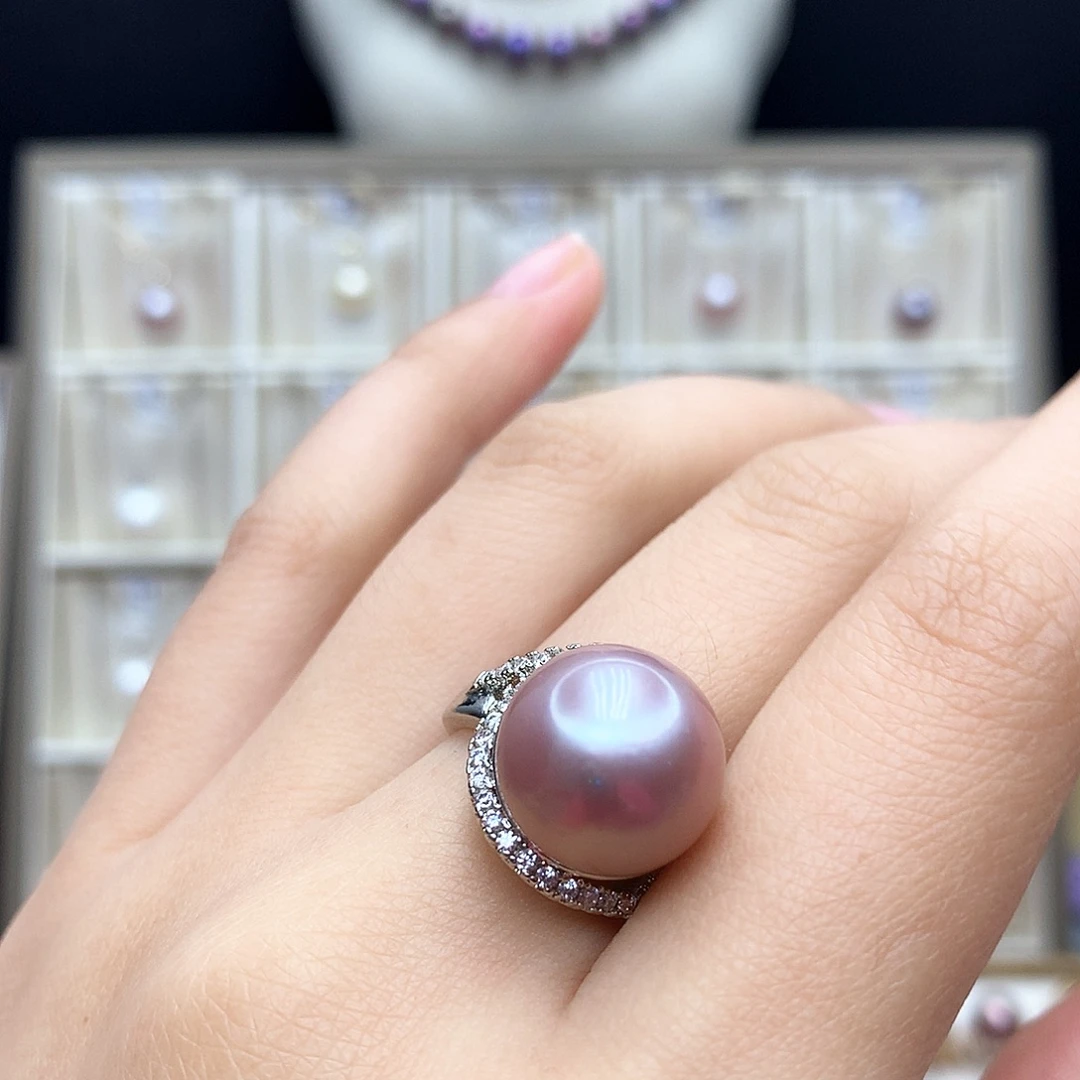 颈饰淡水珍珠合金