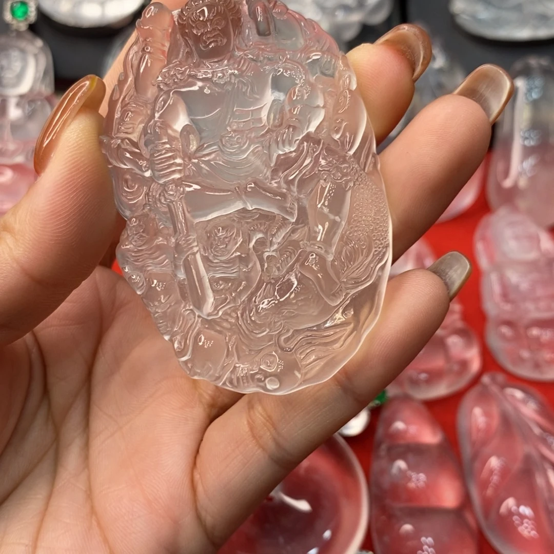 十***二石英质玉未镶嵌吊坠
