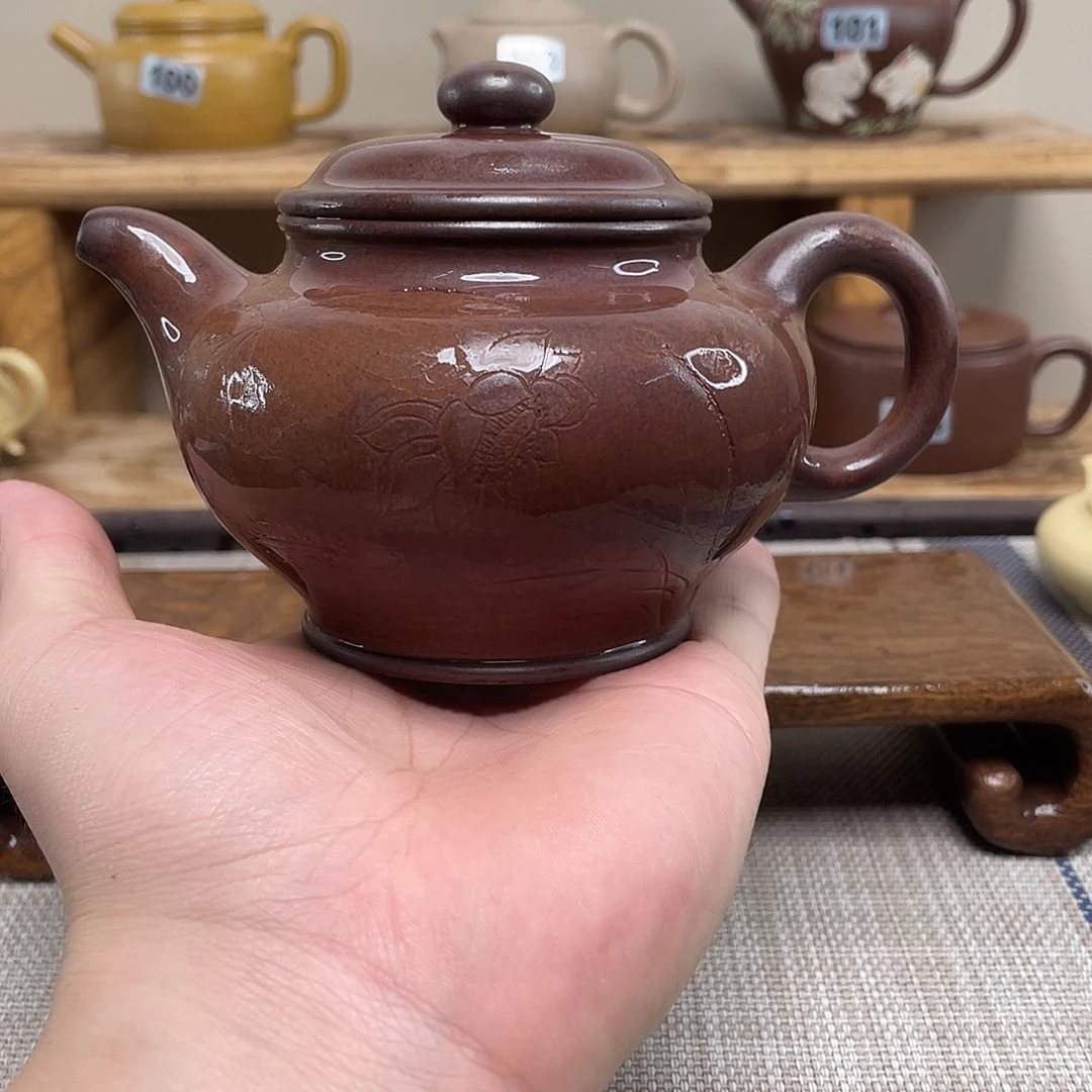 茶壶紫砂原矿手工紫砂壶