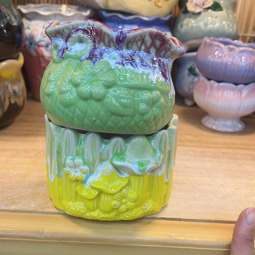 【闪购商品】陶瓷花盆