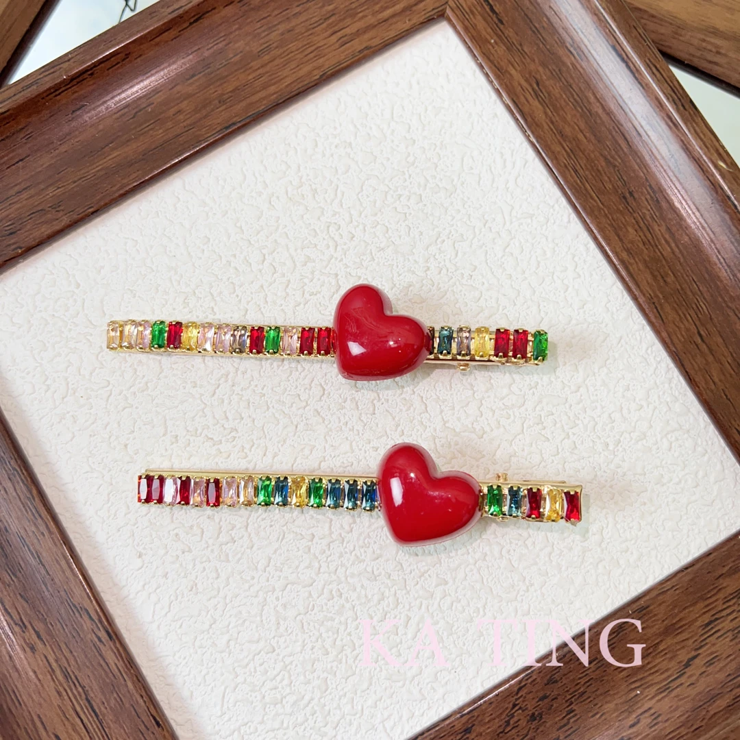 卡庭手机挂件/尤米原创设计手机链红爱心000