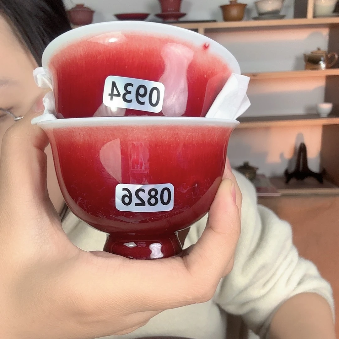 瓷片景德镇郎红陶瓷