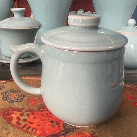 汝瓷办公杯微瑕福利