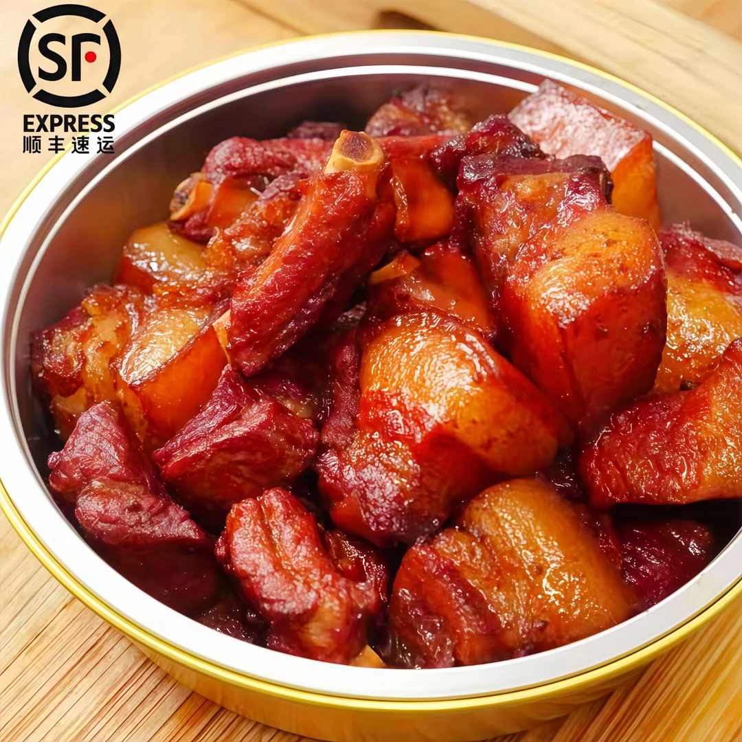 【一家人】湖南红烧肉熟食预制菜加热即食家用露营开袋即食肉类零食