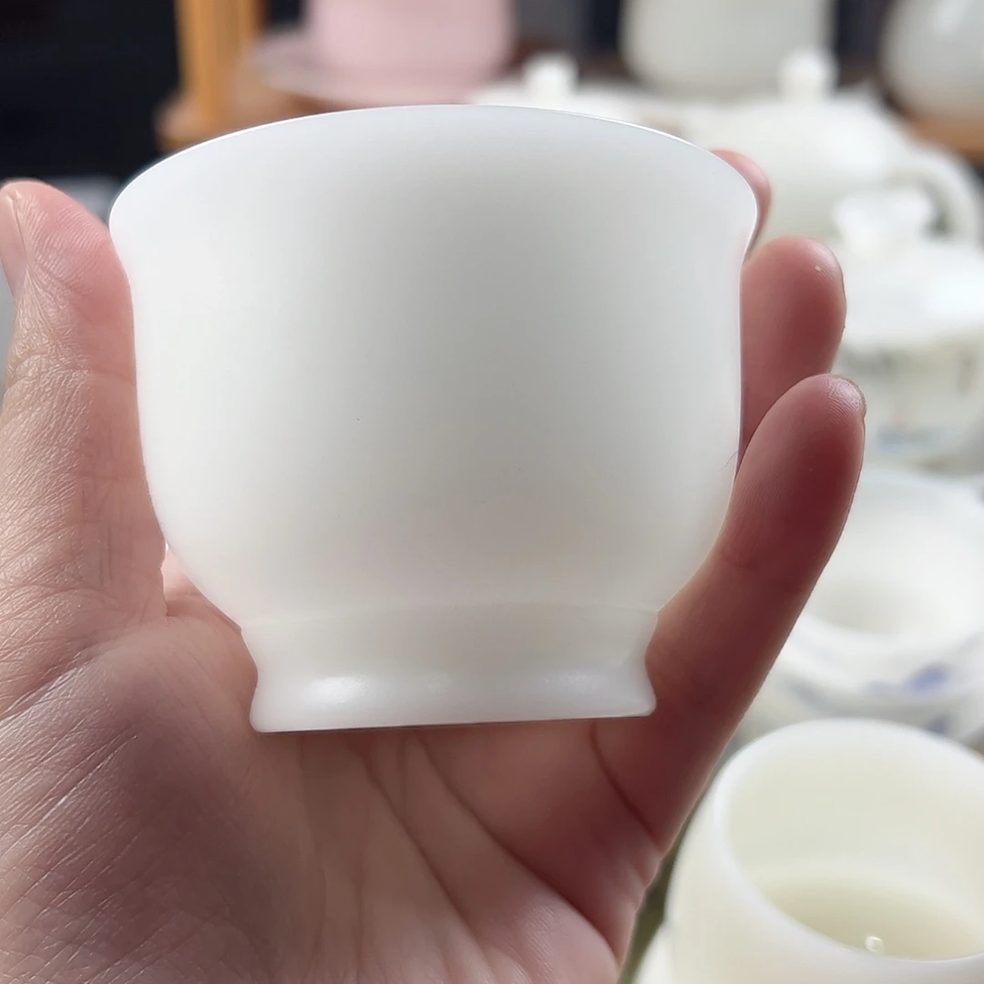 二***裤素烧璞玉压手杯120ml，2个装