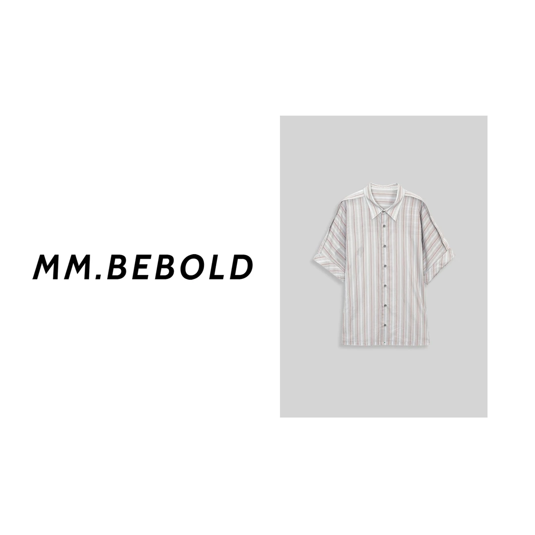 【妙姐精选】日系复古条纹短袖衬衫XYXS756