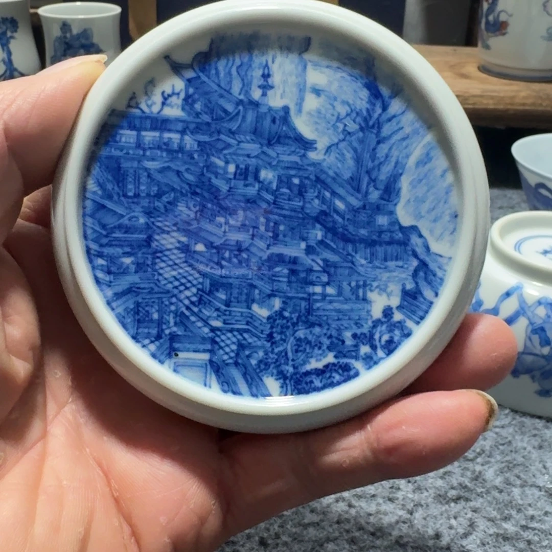 现代景德镇陶瓷手绘茶具