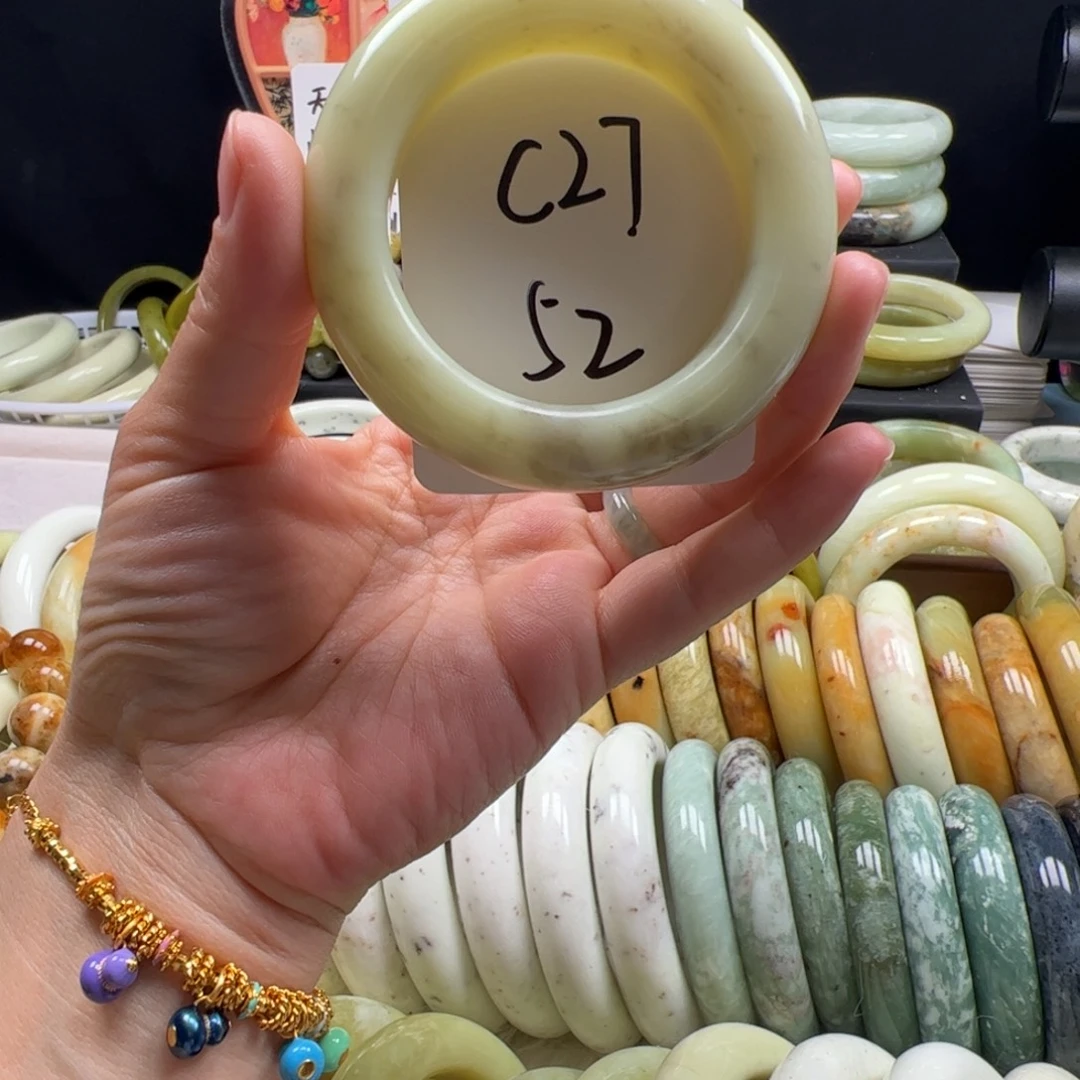 蛇纹石玉合金手镯