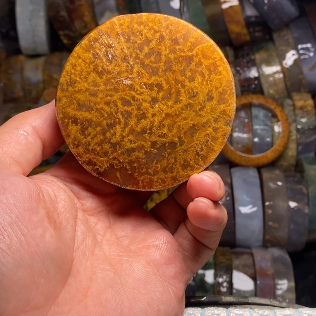 定制玛瑙：***点天然水草玛瑙手镯