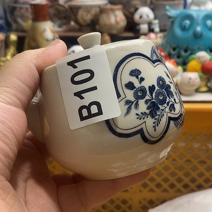 紫砂茶杯萧*一日本精品回流瓷器